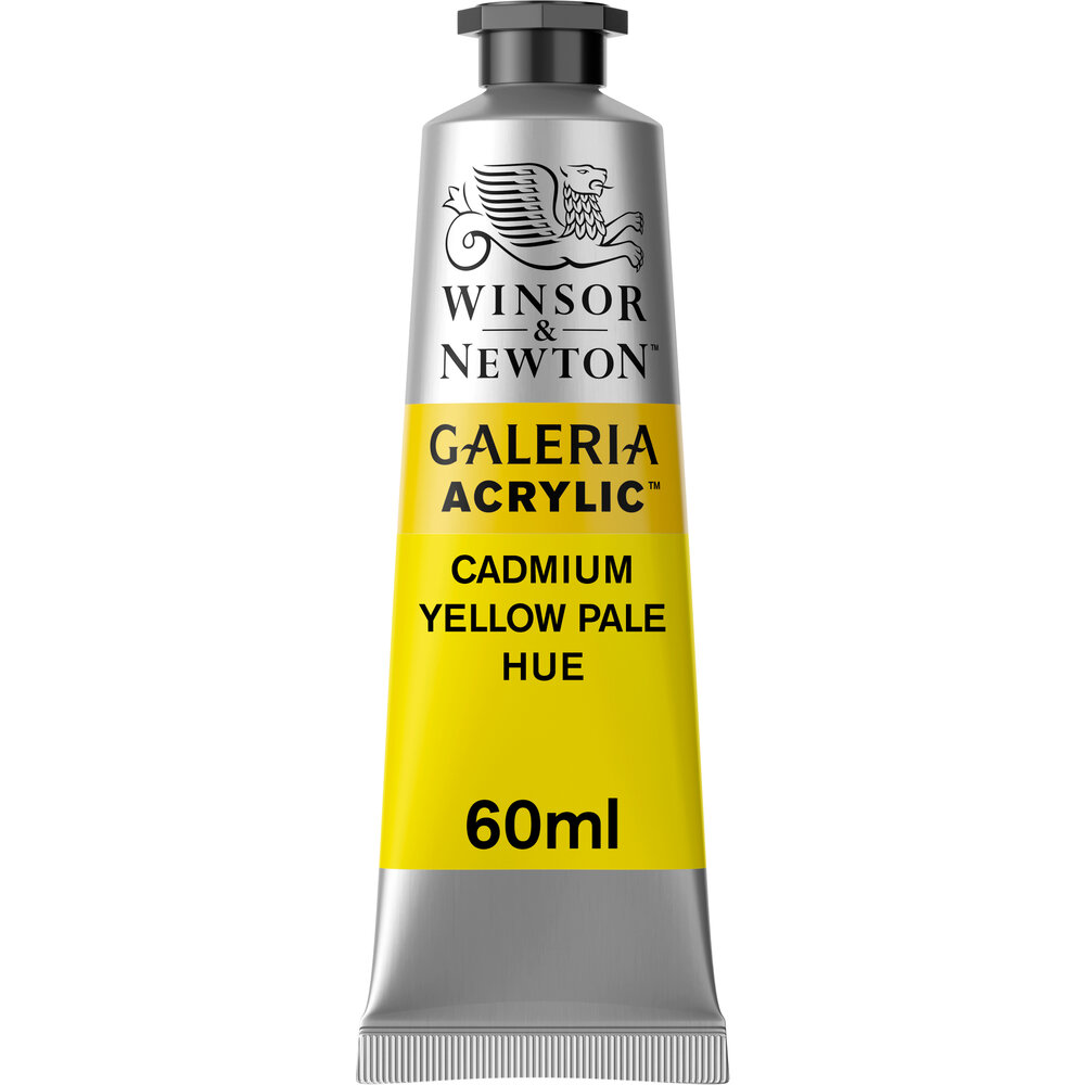 Galeria Acrylic 60ml Paint Cadmium Yellow Pale Hue